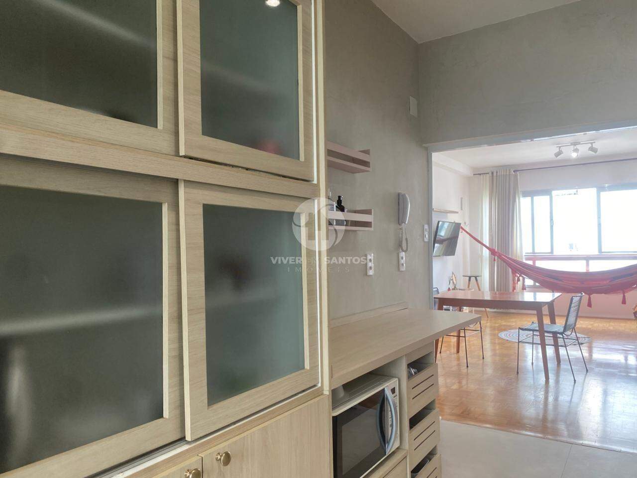 APARTAMENTO 2 QUARTOS REFORMADO NO BOQUEIRAO COM VISTA MAR- SANTOS em Boqueirão, Santos — foto 12