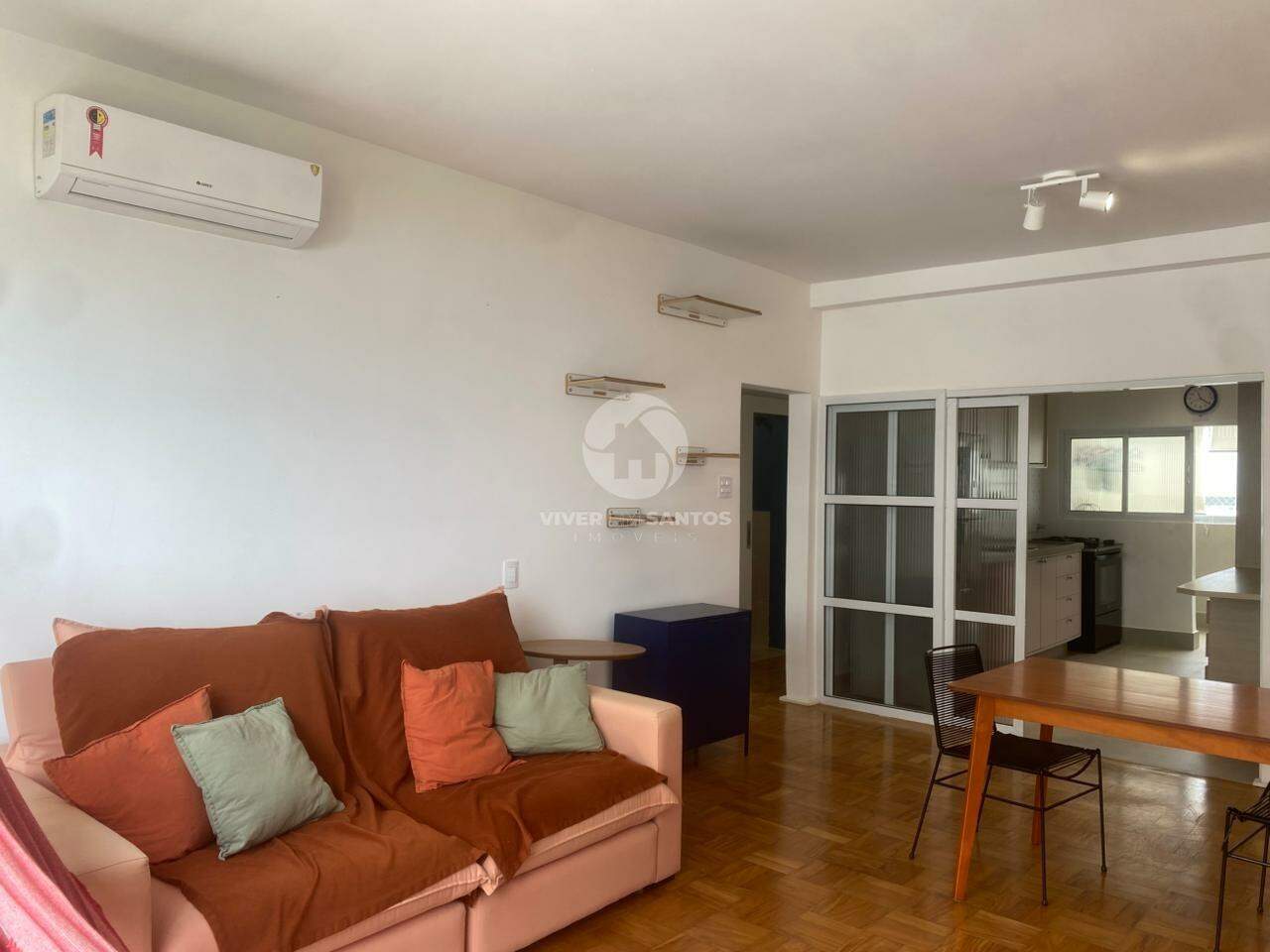 APARTAMENTO 2 QUARTOS REFORMADO NO BOQUEIRAO COM VISTA MAR- SANTOS em Boqueirão, Santos — foto 3