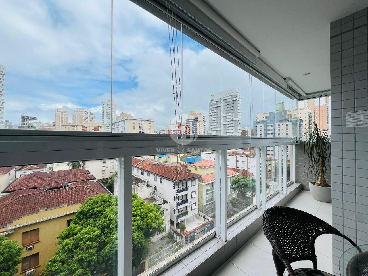 Apartamento com 2 Quartos e 3 banheiros no Gonzaga em Santos em Gonzaga, Santos — foto 4