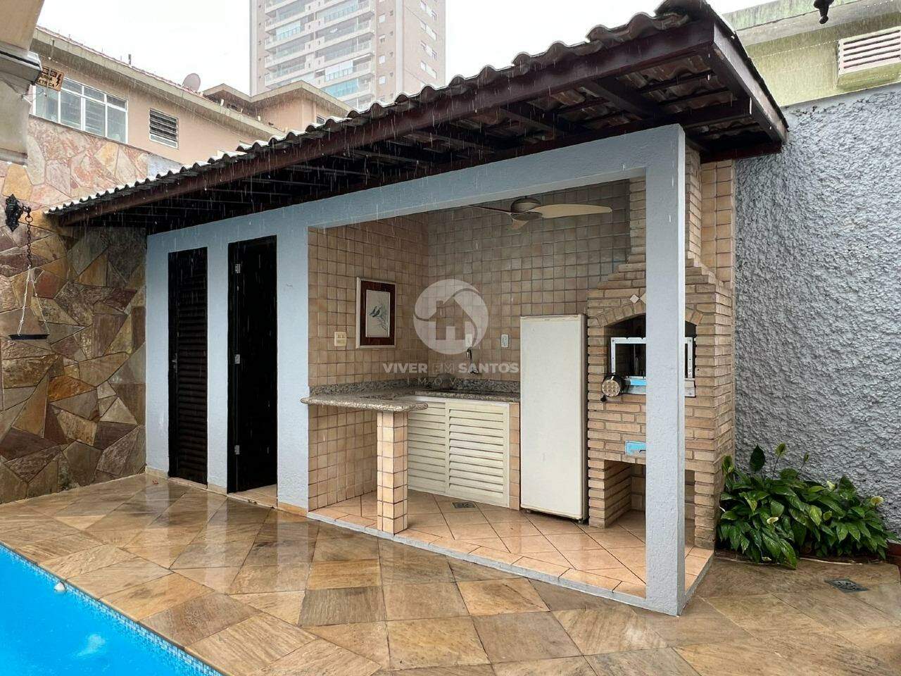 Sobrado com 4 quartos- piscina e churrasqueira na Ponta da Praia em Ponta da Praia, Santos — foto 3