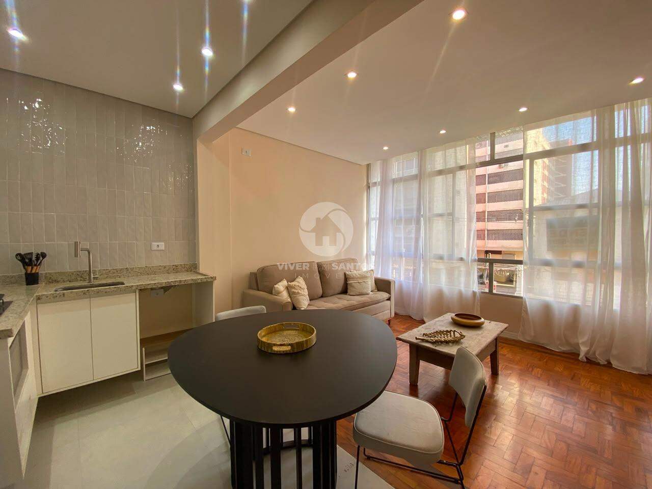 APARTAMENTO 1 QUARTO – 1 QUADRA DA PRAIA DO BOQUEIRÃO em Boqueirão, Santos — foto 3