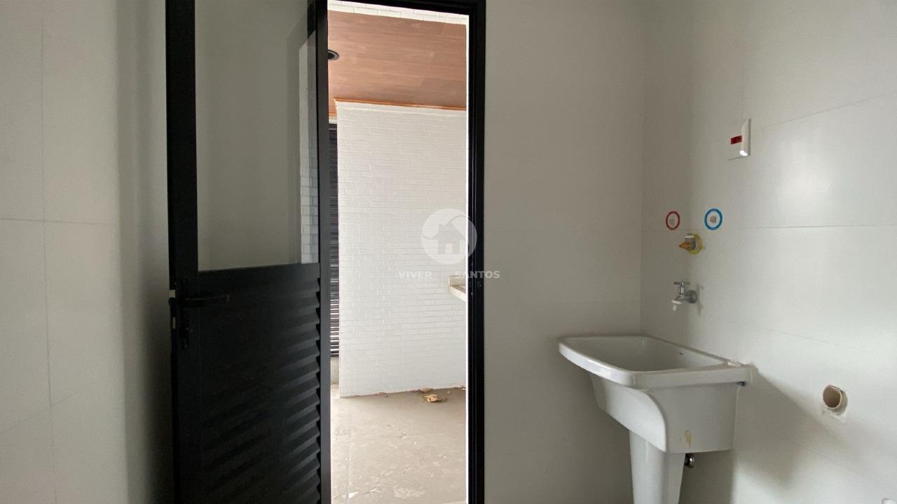 1 quarto 2 banheiros 1 vaga demarcada com lazer na cobertura Boqueirao em Boqueirão, Santos — foto 13