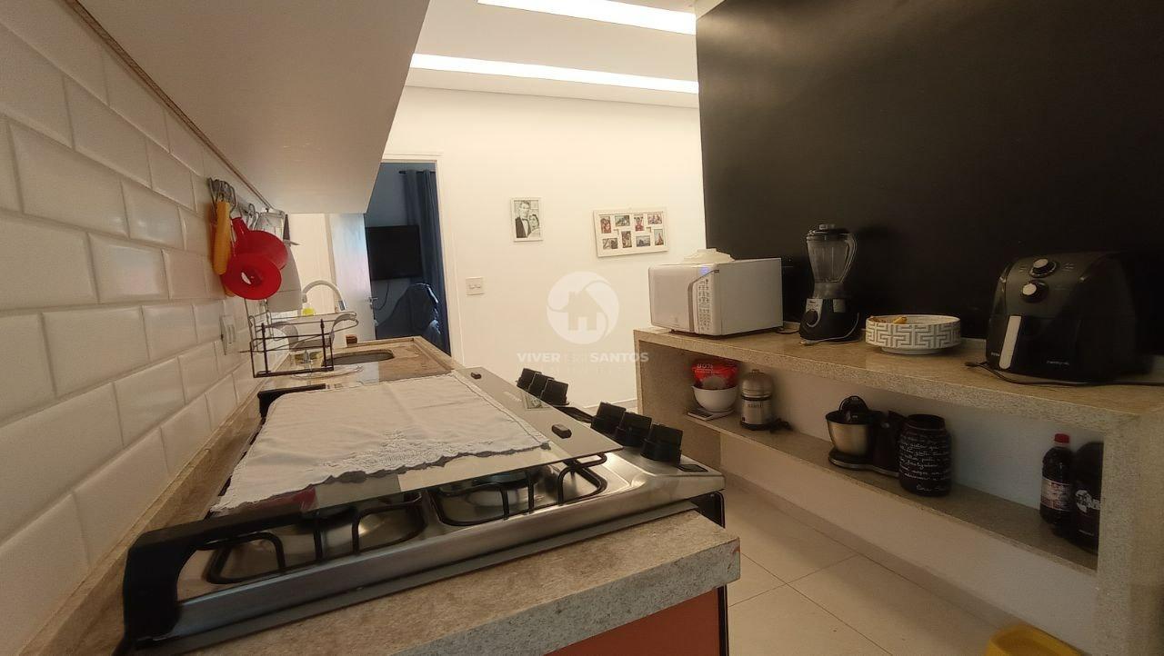 Apartamento frente ao mar com 3 dormitórios, varanda e 109 m² na Aparecida – Santos em Aparecida, Santos — foto 16