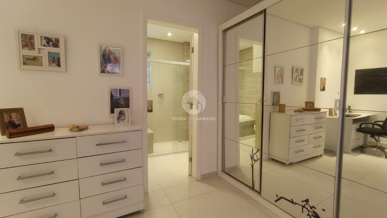 Apartamento frente ao mar com 3 dormitórios, varanda e 109 m² na Aparecida – Santos em Aparecida, Santos — foto 22