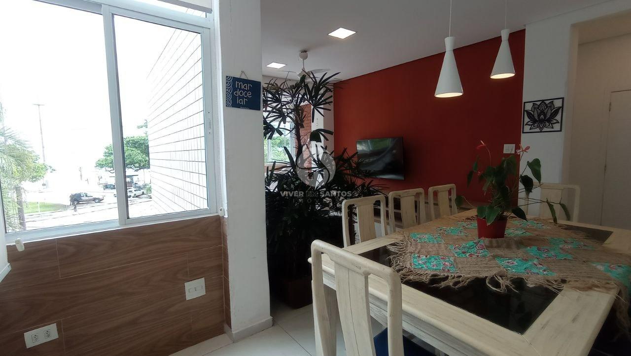 Apartamento frente ao mar com 3 dormitórios, varanda e 109 m² na Aparecida – Santos em Aparecida, Santos — foto 10