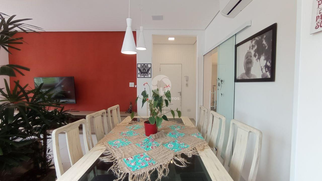Apartamento frente ao mar com 3 dormitórios, varanda e 109 m² na Aparecida – Santos em Aparecida, Santos — foto 11