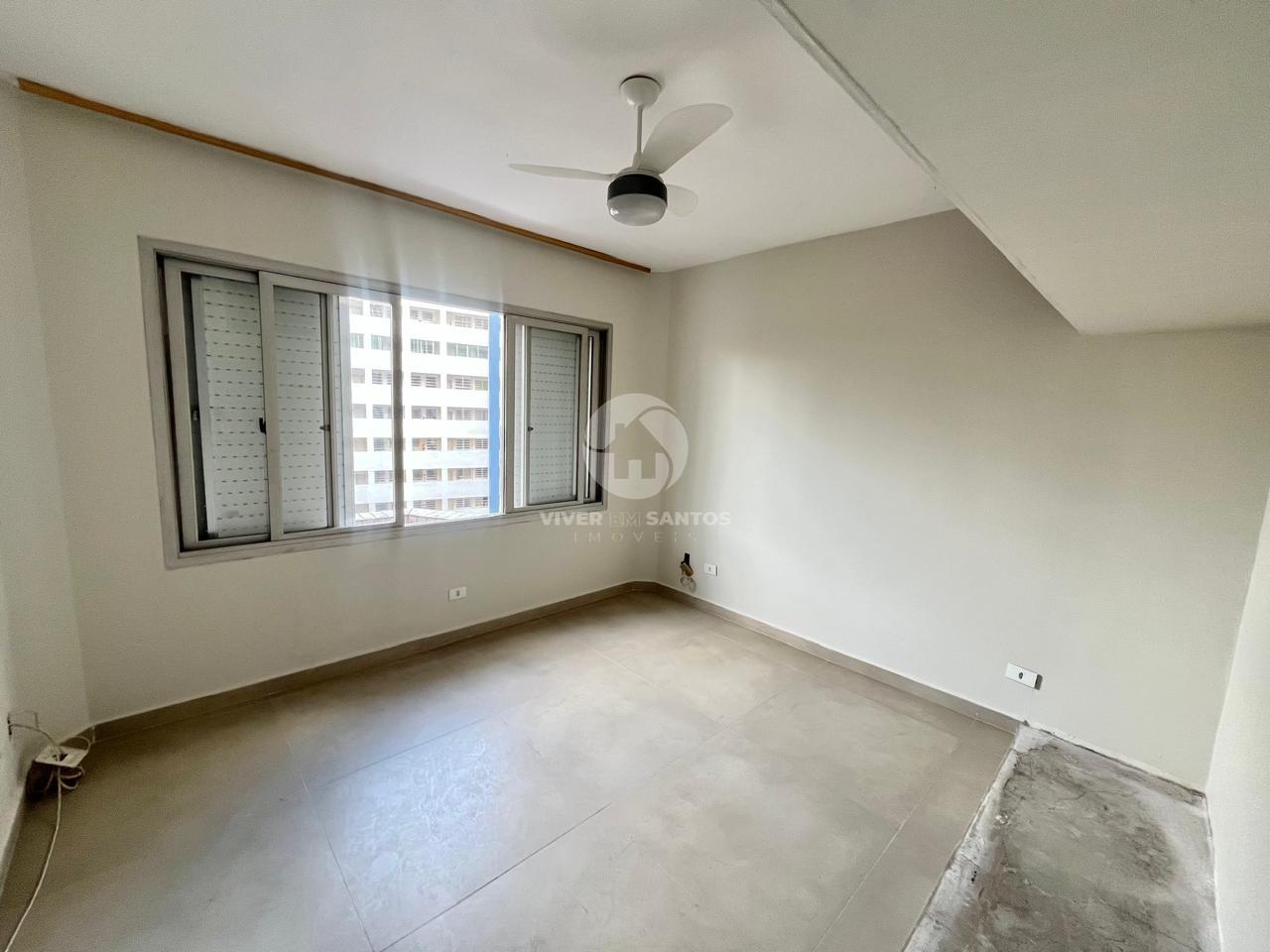 Apartamento à venda no Gonzaga | Varanda na avenida da praia | 2 dorm + dependência-vaga demarcada em Gonzaga, Santos — foto 20
