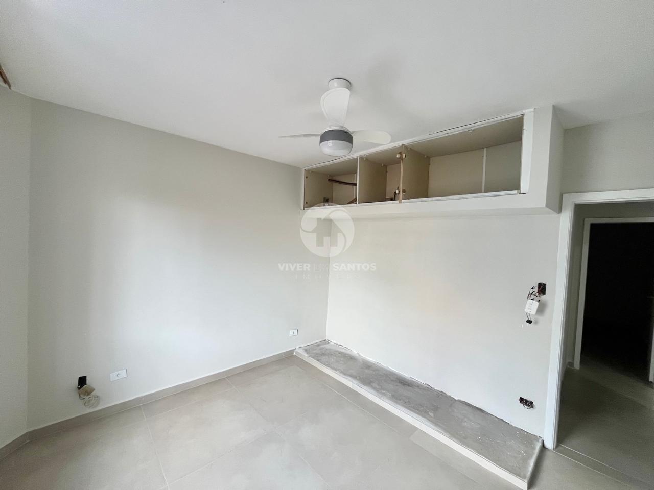 Apartamento à venda no Gonzaga | Varanda na avenida da praia | 2 dorm + dependência-vaga demarcada em Gonzaga, Santos — foto 19