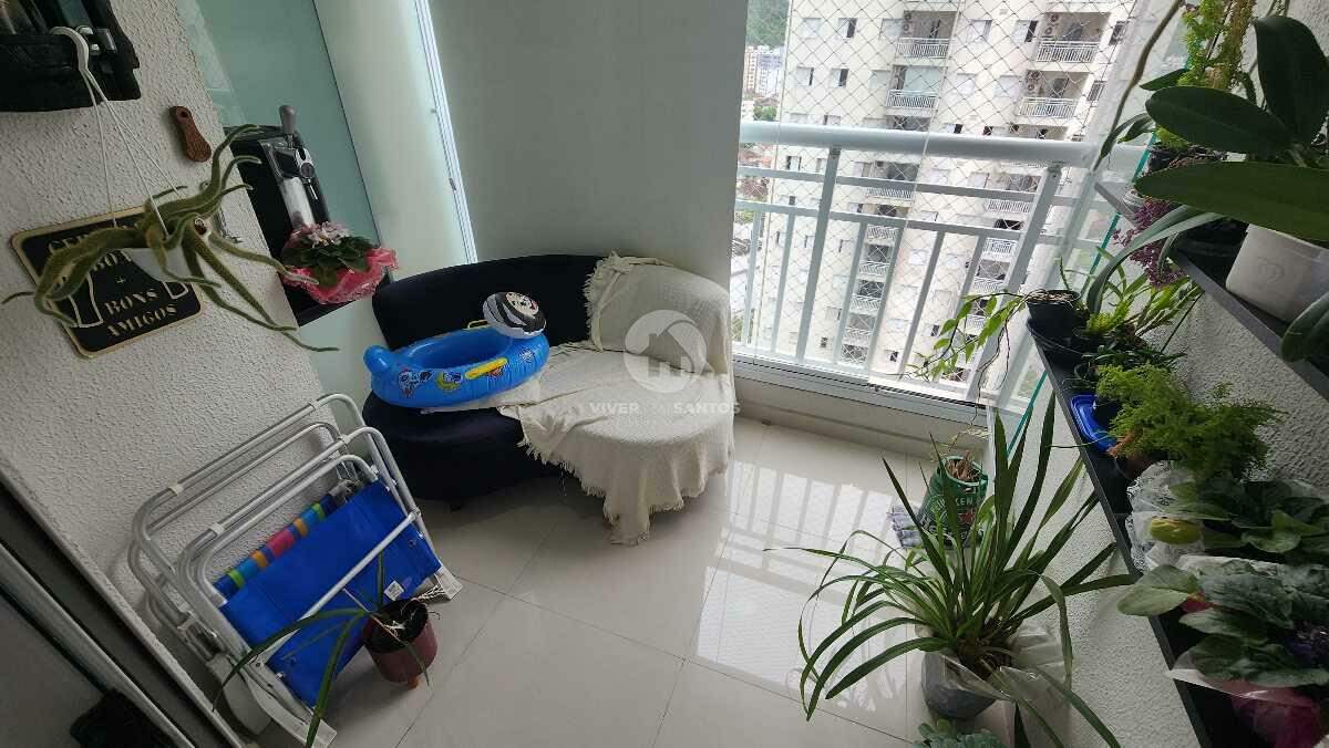 Apartamento à venda, 2 quartos, 1 suíte, 1 vaga, Marapé - Santos/SP em Marapé, Santos — foto 4
