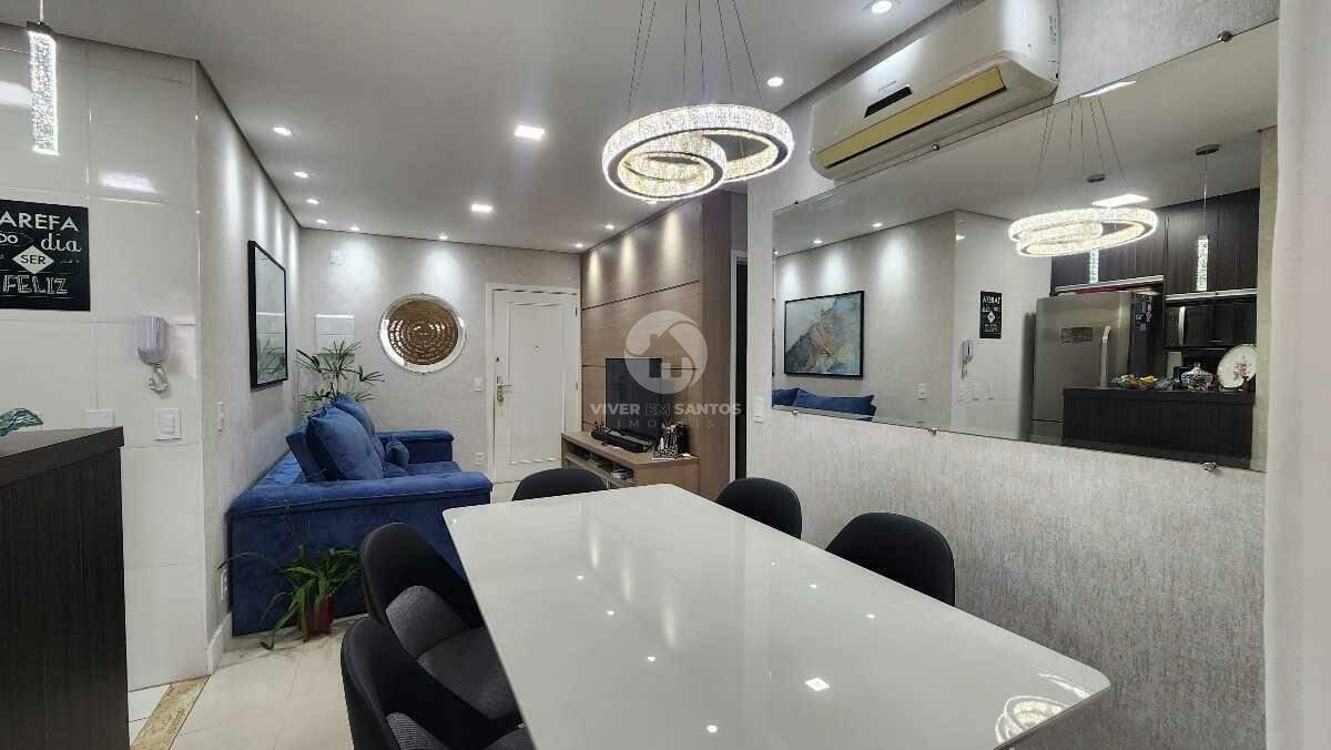 Apartamento à venda, 2 quartos, 1 suíte, 1 vaga, Marapé - Santos/SP em Marapé, Santos — foto 2