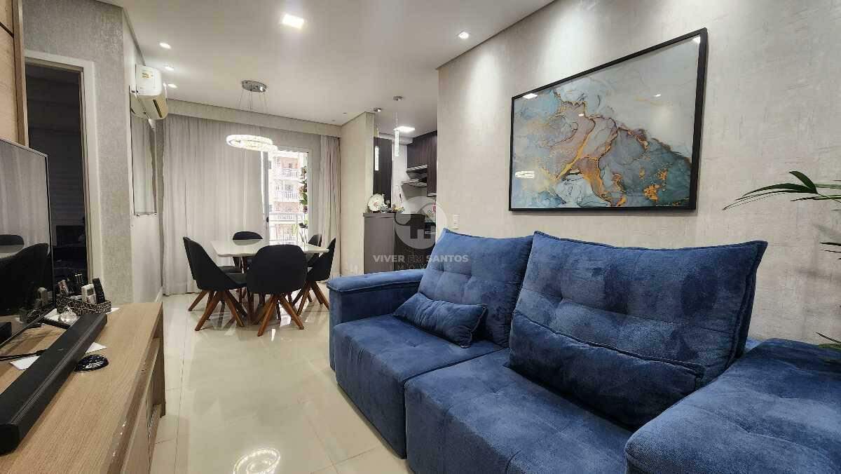 Apartamento à venda, 2 quartos, 1 suíte, 1 vaga, Marapé - Santos/SP em Marapé, Santos — foto 3