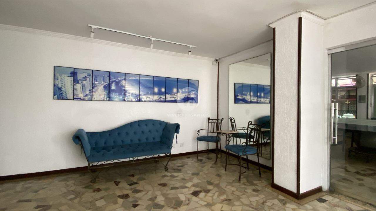 Apartamento 2 quartos sala grande 2 ambientes - Jose Menino - Santos em Itararé, São Vicente — foto 16