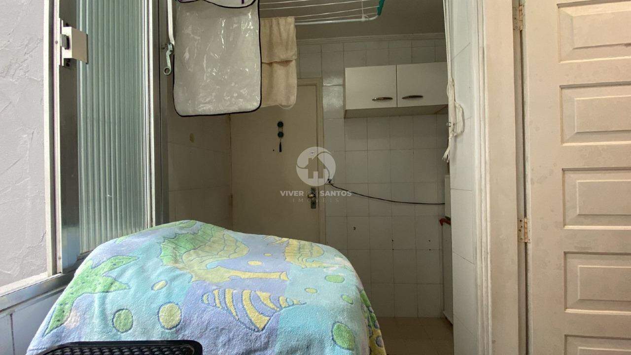Apartamento 2 quartos sala grande 2 ambientes - Jose Menino - Santos em Itararé, São Vicente — foto 14