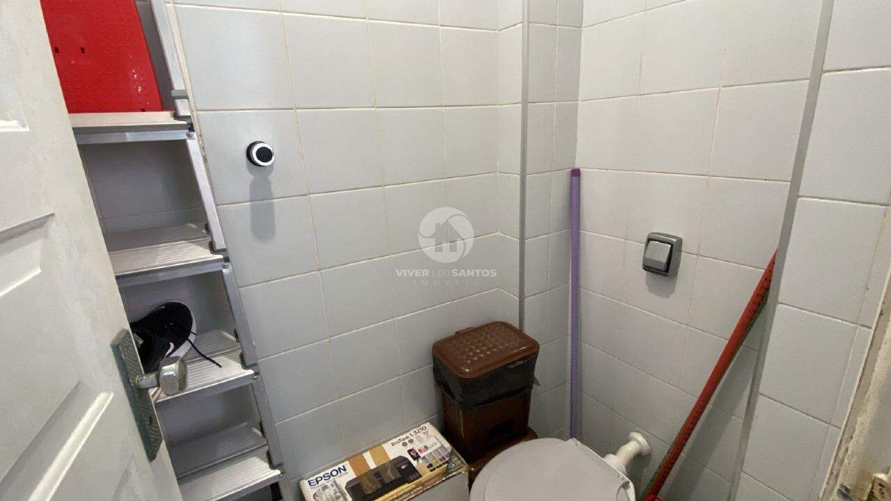 Apartamento 2 quartos sala grande 2 ambientes - Jose Menino - Santos em Itararé, São Vicente — foto 15