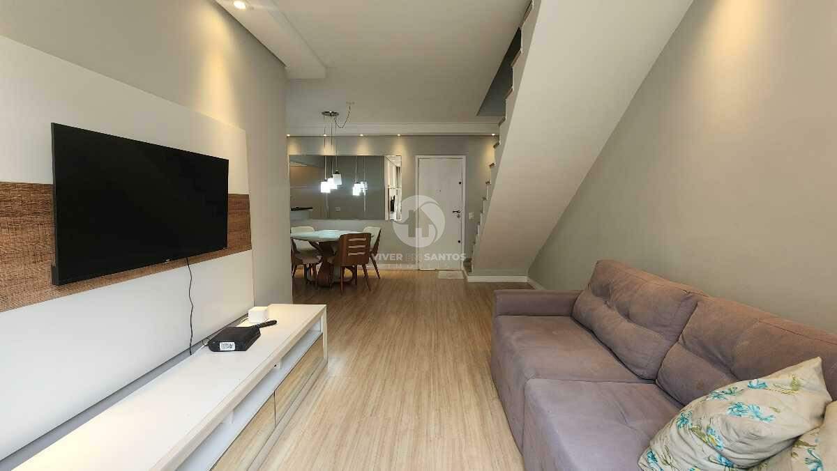 Cobertura Residencial de 3 Dormitórios com 1 Suíte em Santos - POMPÉIA em José Menino, Santos — foto 2