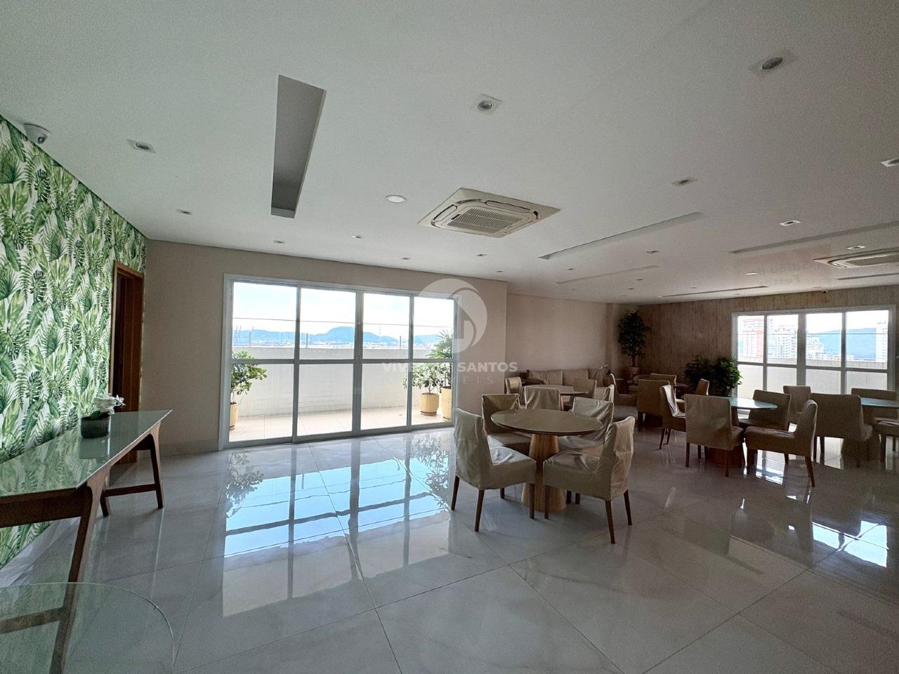 Apartamento 3 quartos com Lazer Completo- Embaré - Santos em Boqueirão, Santos — foto 26