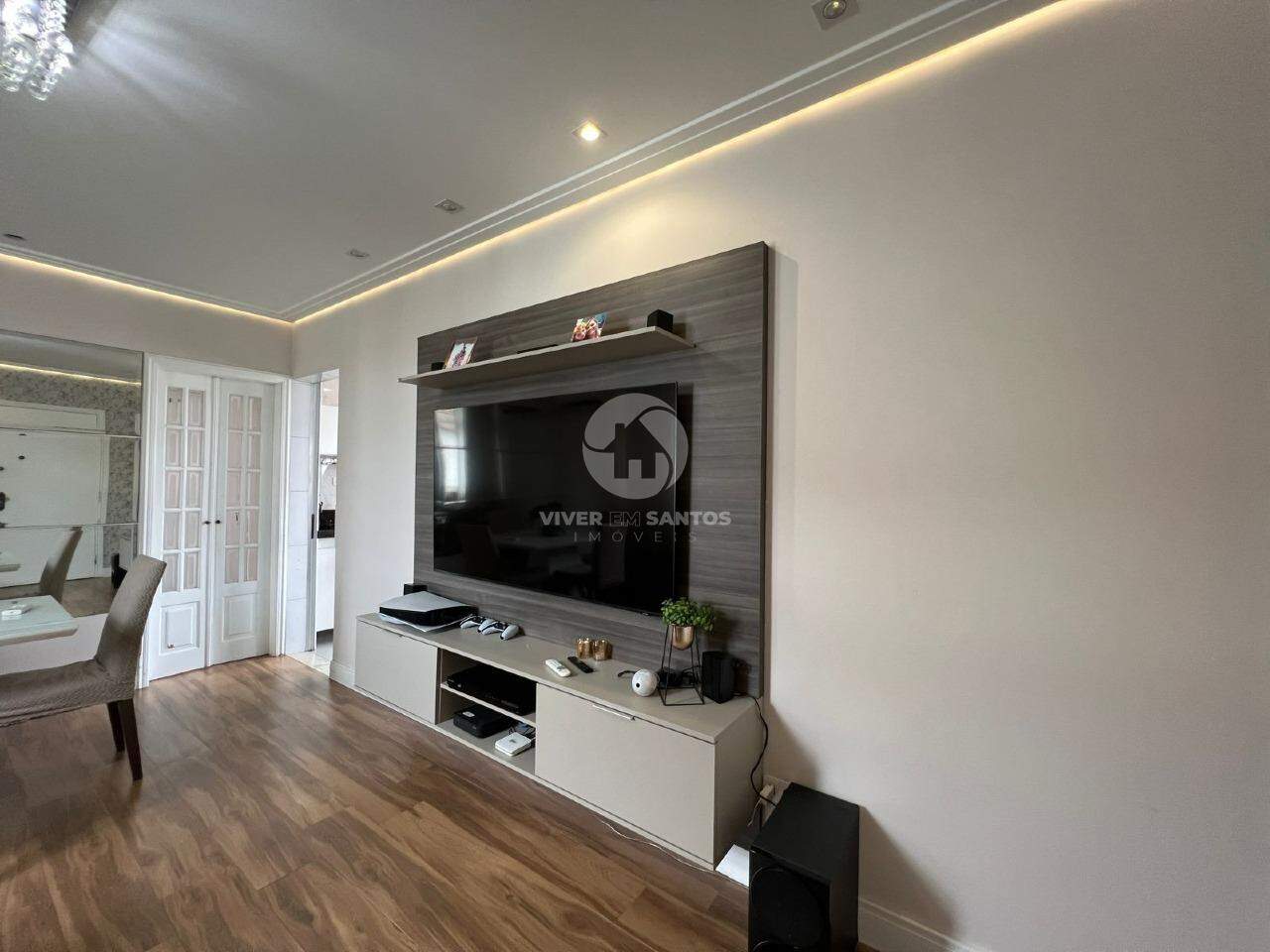 Apartamento com 2 quartos no Estuário - Santos em Estuário, Santos — foto 2
