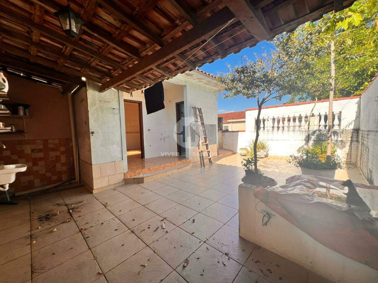 Casa sobreposta alta com 2 quartos e quintal no Boqueirão em Santos em Boqueirão, Santos — foto 16