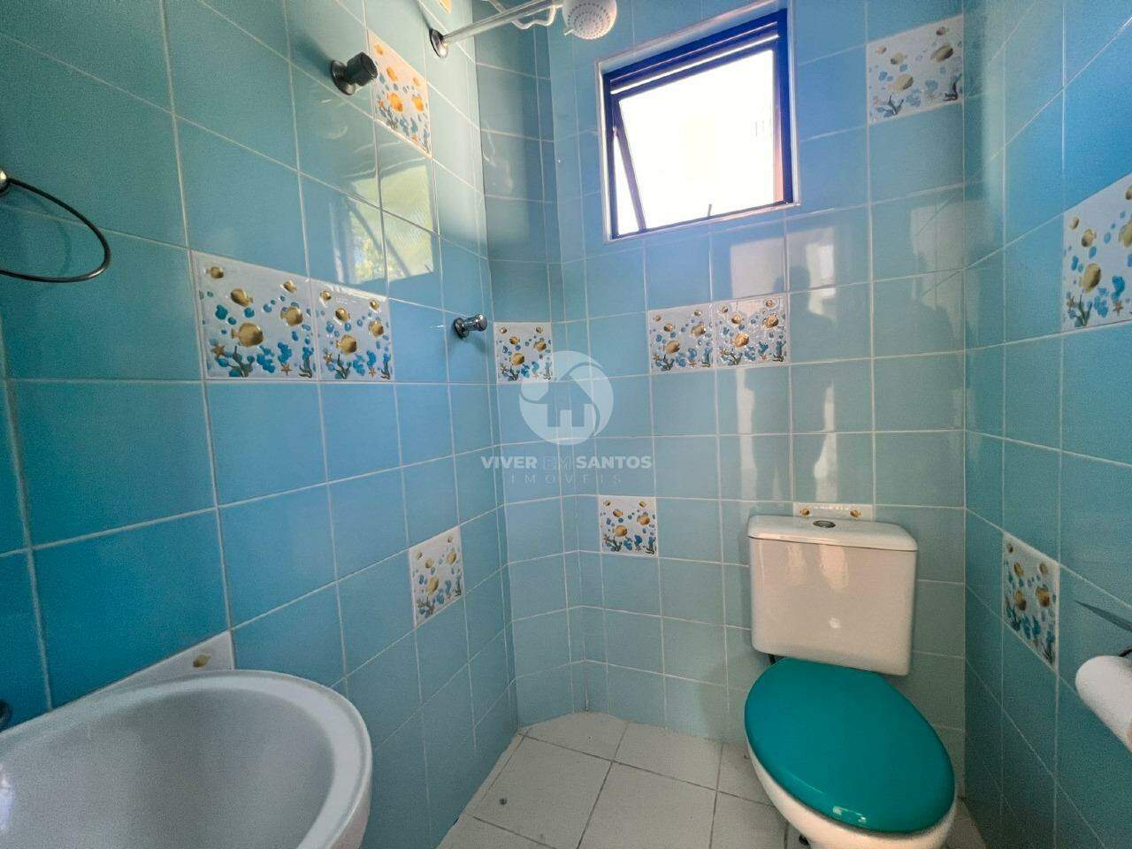 Casa sobreposta alta com 2 quartos e quintal no Boqueirão em Santos em Boqueirão, Santos — foto 17