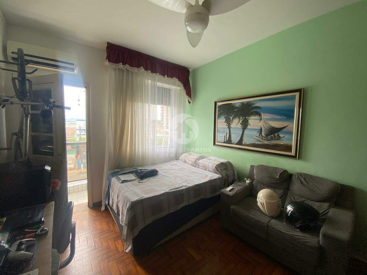 Apartamento com 3 dormitórios frente no bairro Boqueirão- Santos em Aparecida, Santos — foto 6