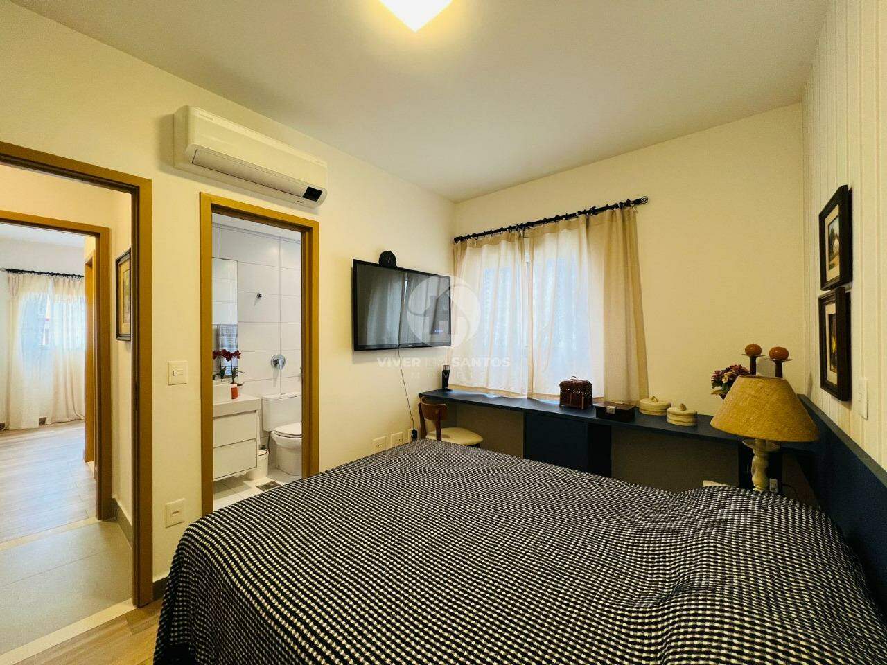 Apartamento com 2 suítes na Aparecida em Santos em Aparecida, Santos — foto 13