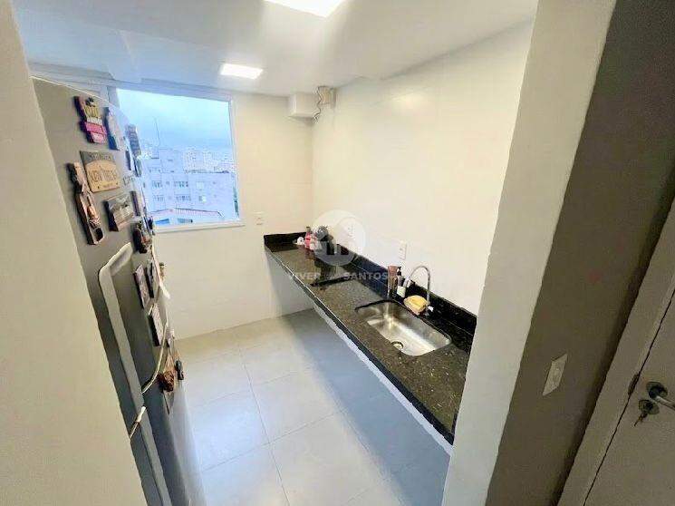APARTAMENTO A VENDA NO MARAÉ, 02 SUÍTES, VAGA DE GARAGEM E LAZER. em Marapé, Santos — foto 10