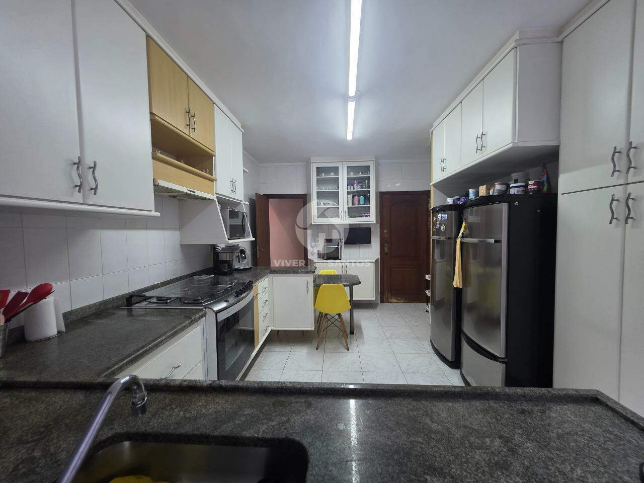 Excelente apartamento frente mar, 3 dormitórios, com suíte e dependência.. em Ponta da Praia, Santos — foto 14