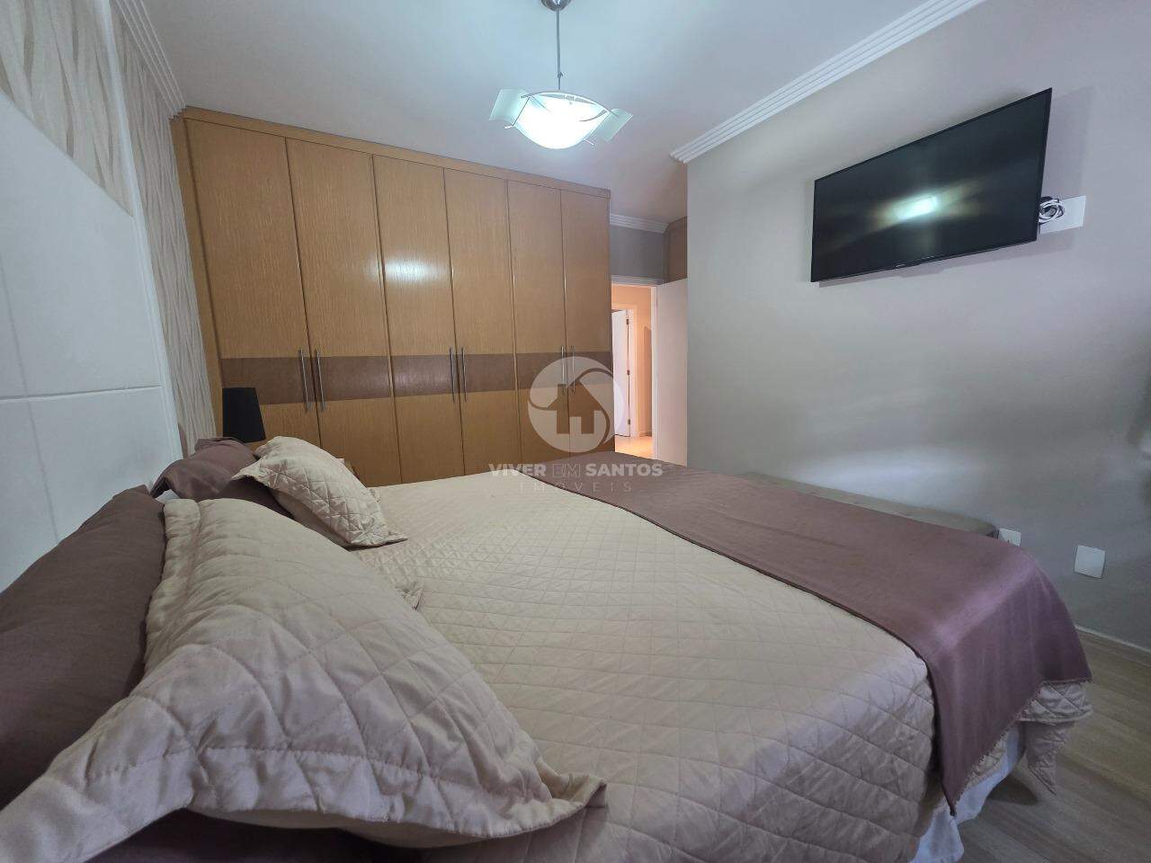Excelente apartamento frente mar, 3 dormitórios, com suíte e dependência.. em Ponta da Praia, Santos — foto 5