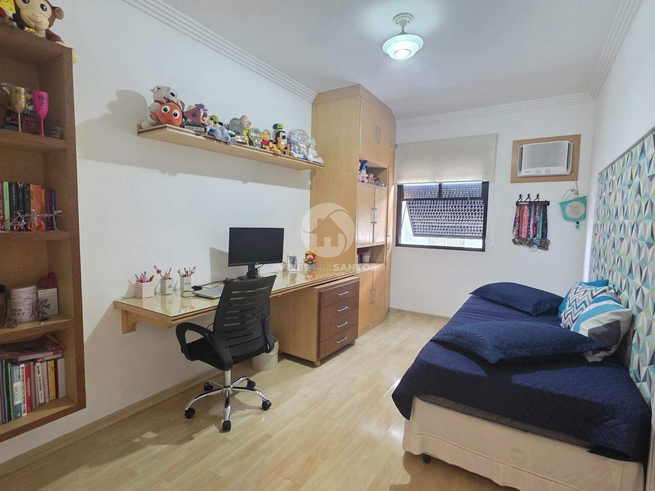 Excelente apartamento frente mar, 3 dormitórios, com suíte e dependência.. em Ponta da Praia, Santos — foto 13