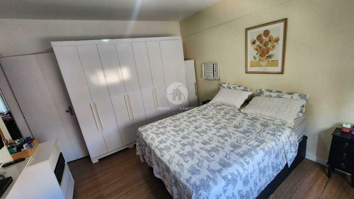Apartamento frente com 2 dormitórios em Embaré, 1 quadra da praia em Embaré, Santos — foto 10