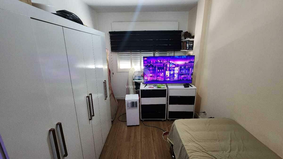 Apartamento frente com 2 dormitórios em Embaré, 1 quadra da praia em Embaré, Santos — foto 8