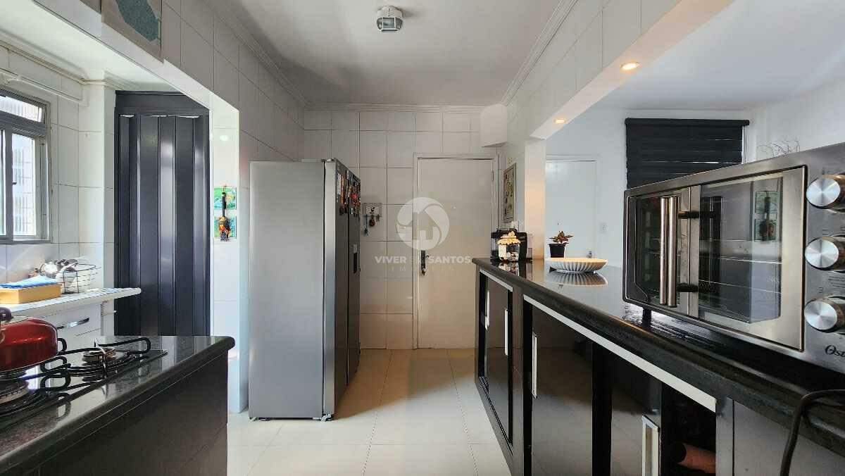 Apartamento frente com 2 dormitórios em Embaré, 1 quadra da praia em Embaré, Santos — foto 5