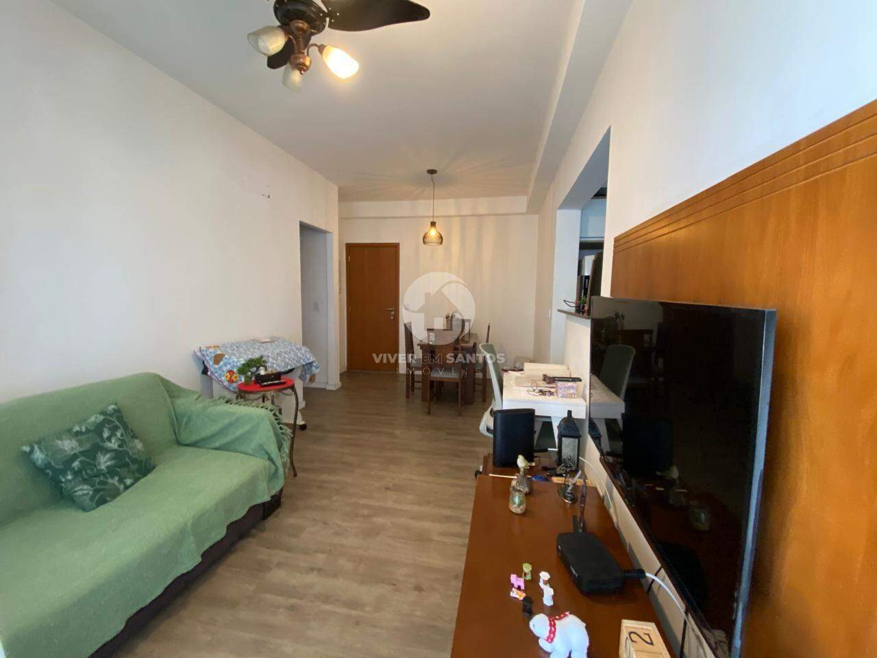 Apartamento com 2 dormitórios, sendo 1 suíte - Boqueirão- Santos em Boqueirão, Santos — foto 4
