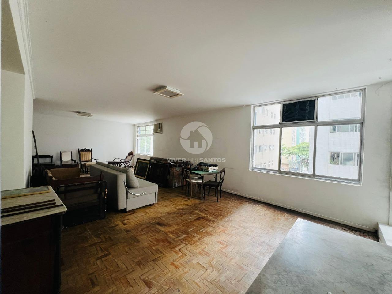 Apartamento 3 Quartos | 1 Suíte | 1 Vaga | Gonzaga – Santos em Gonzaga, Santos — foto 3