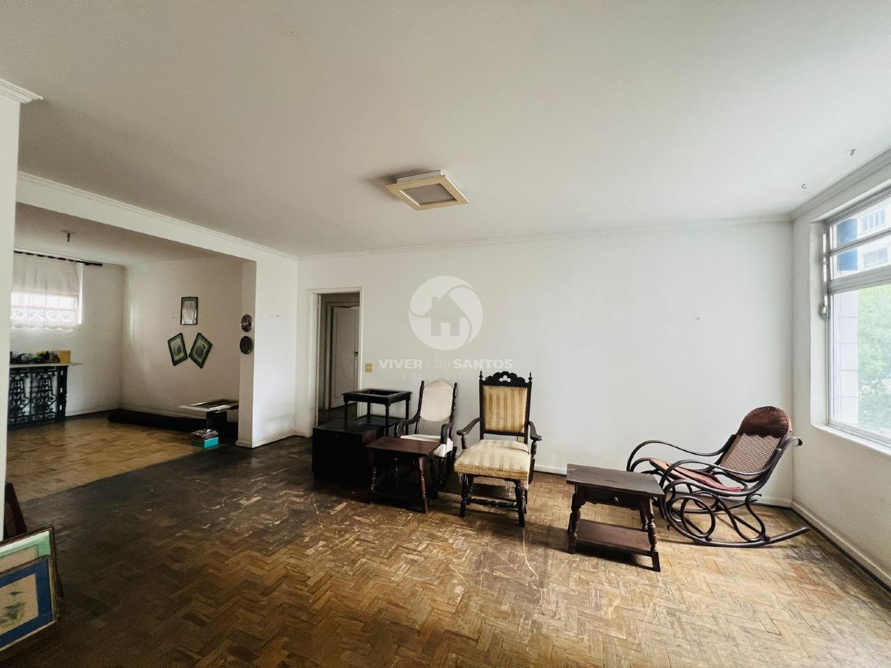 Apartamento 3 Quartos | 1 Suíte | 1 Vaga | Gonzaga – Santos em Gonzaga, Santos — foto 4