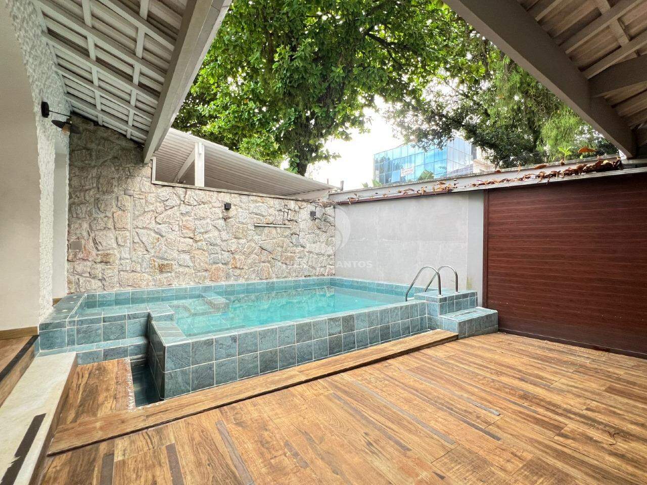 Sobrado com 4 quartos e piscina no Boqueirão em Santos em Boqueirão, Santos — foto 3