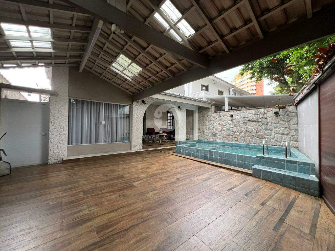 Sobrado com 4 quartos e piscina no Boqueirão em Santos em Boqueirão, Santos — foto 4