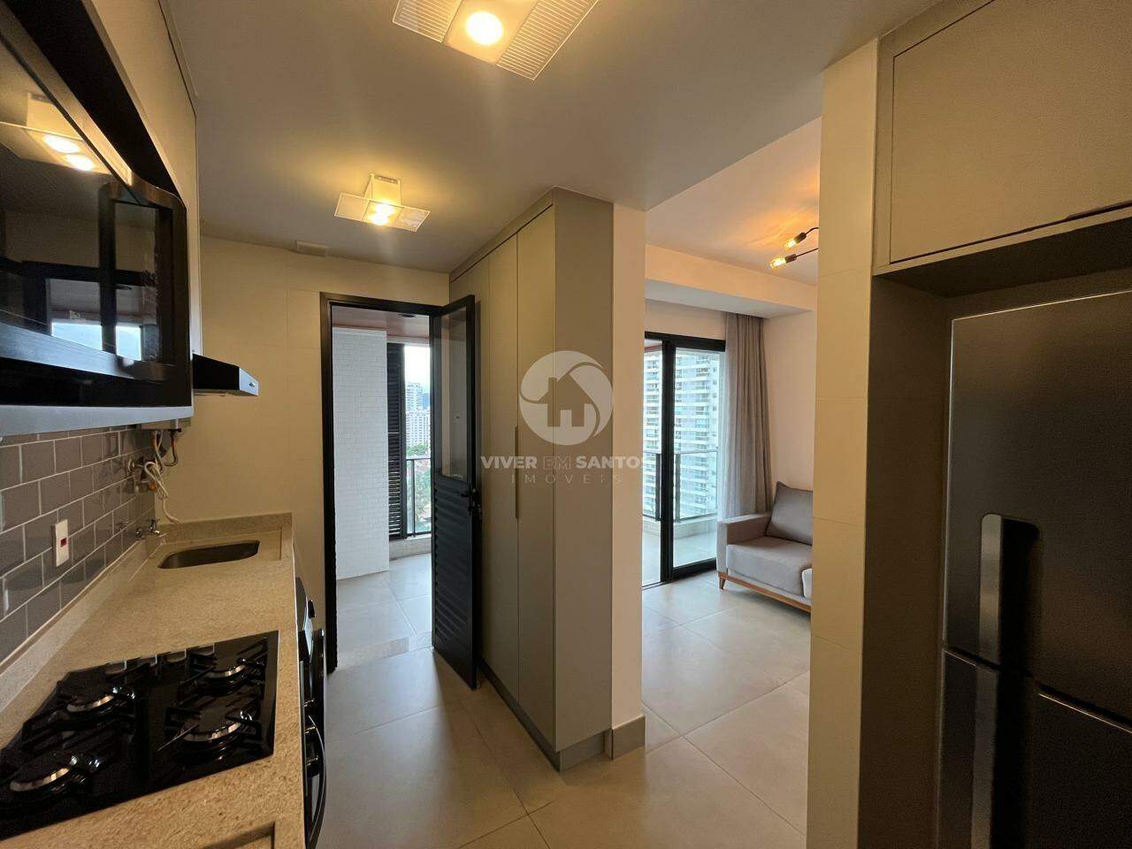 Apartamento no Boqueirão - 01 dormitório- vaga demarcada -Lazer completo- prox. á praia em Boqueirão, Santos — foto 7