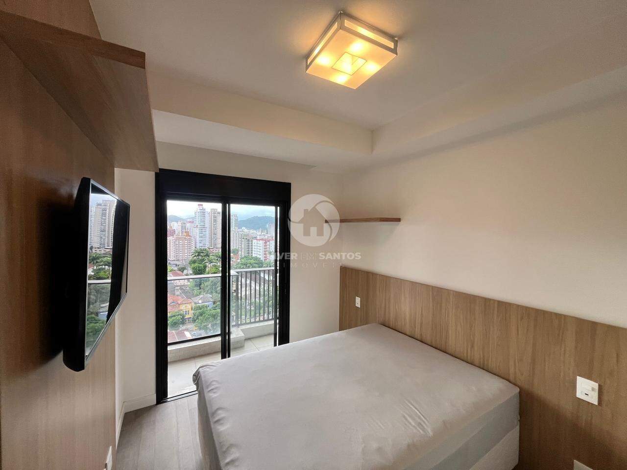 Apartamento no Boqueirão - 01 dormitório- vaga demarcada -Lazer completo- prox. á praia em Boqueirão, Santos — foto 11
