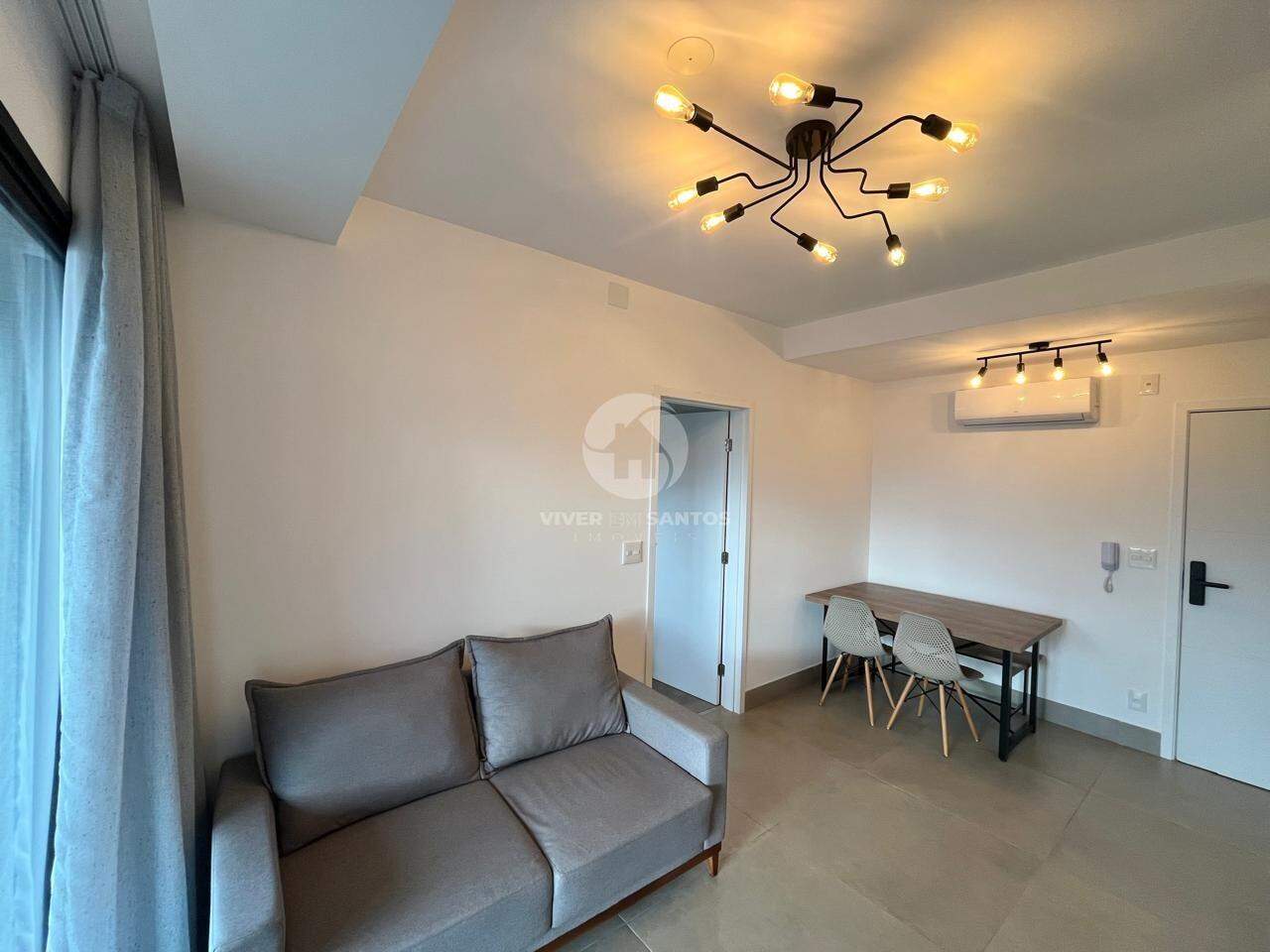 Apartamento no Boqueirão - 01 dormitório- vaga demarcada -Lazer completo- prox. á praia em Boqueirão, Santos — foto 3