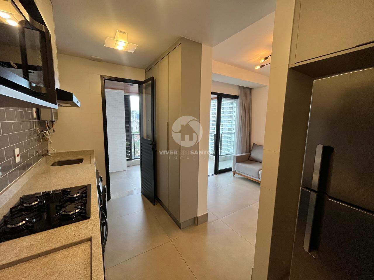 Apartamento no Boqueirão - 01 dormitório- vaga demarcada -Lazer completo- prox. á praia em Boqueirão, Santos — foto 10