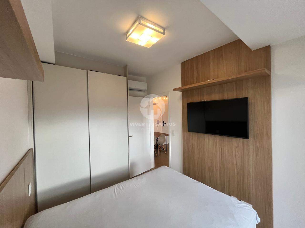 Apartamento no Boqueirão - 01 dormitório- vaga demarcada -Lazer completo- prox. á praia em Boqueirão, Santos — foto 13