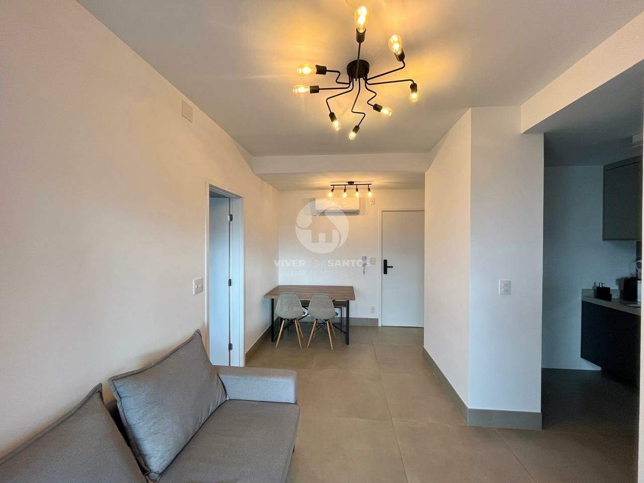 Apartamento no Boqueirão - 01 dormitório- vaga demarcada -Lazer completo- prox. á praia em Boqueirão, Santos — foto 2