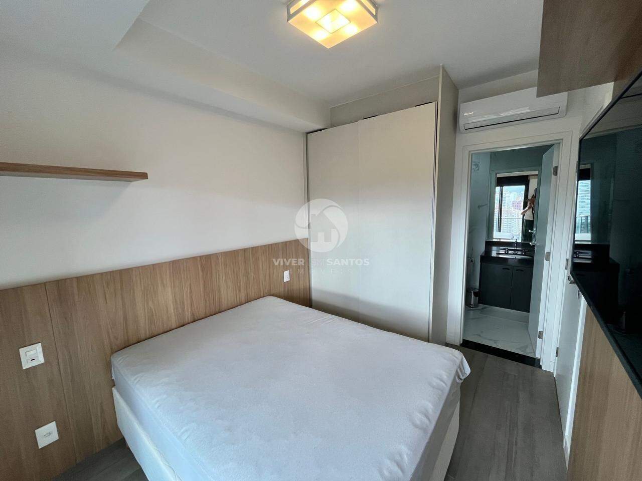 Apartamento no Boqueirão - 01 dormitório- vaga demarcada -Lazer completo- prox. á praia em Boqueirão, Santos — foto 14