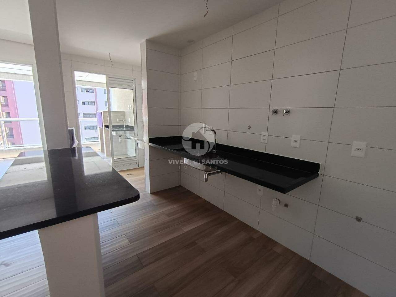 Apartamento 2 suítes novo, sacada gourmet e lazer completo em Embaré, Santos — foto 4