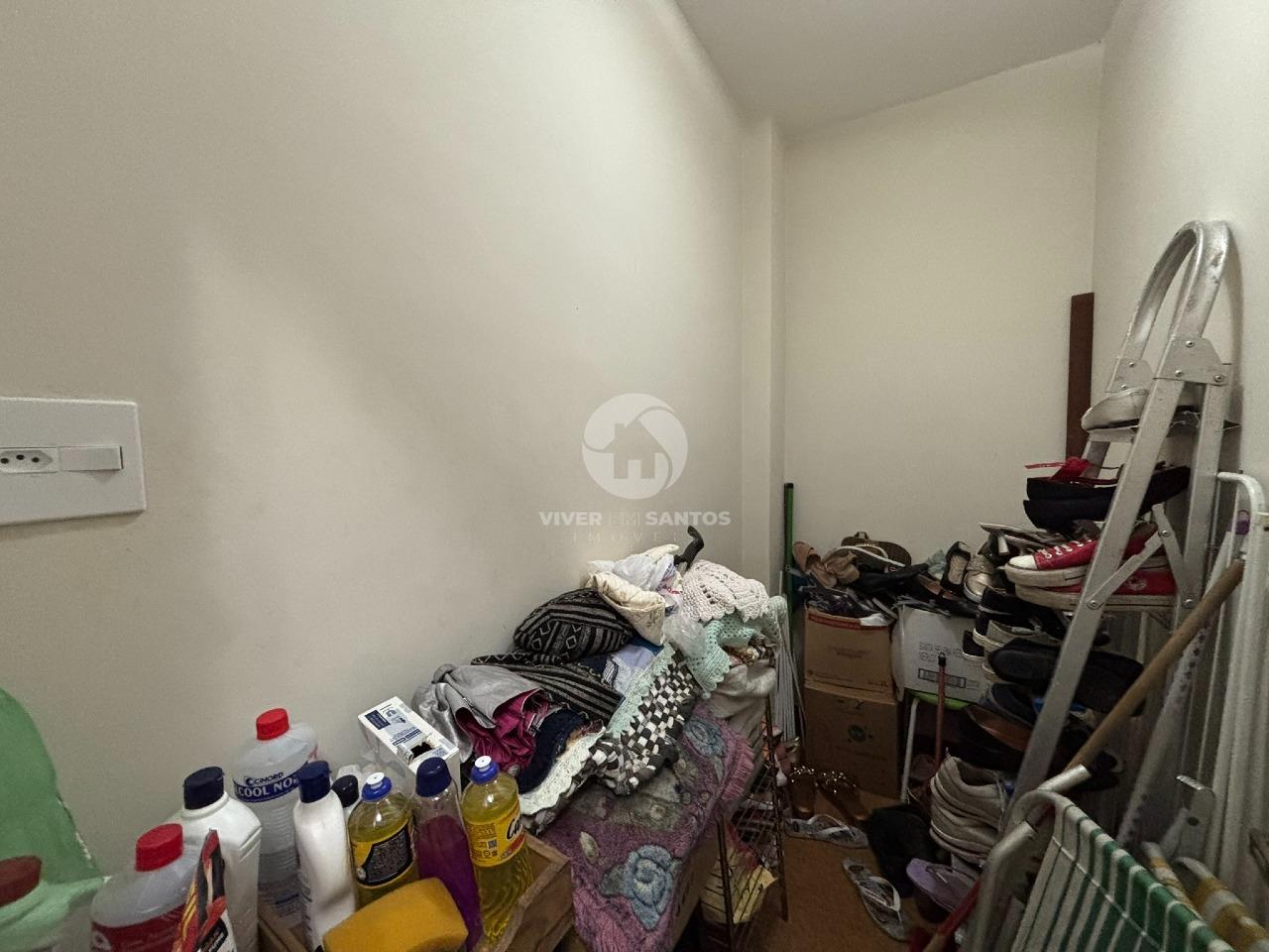 Apartamento na quadra da praia com 2 quartos e 2 banheiros no Gonzaga Santos/SP em Gonzaga, Santos — foto 10