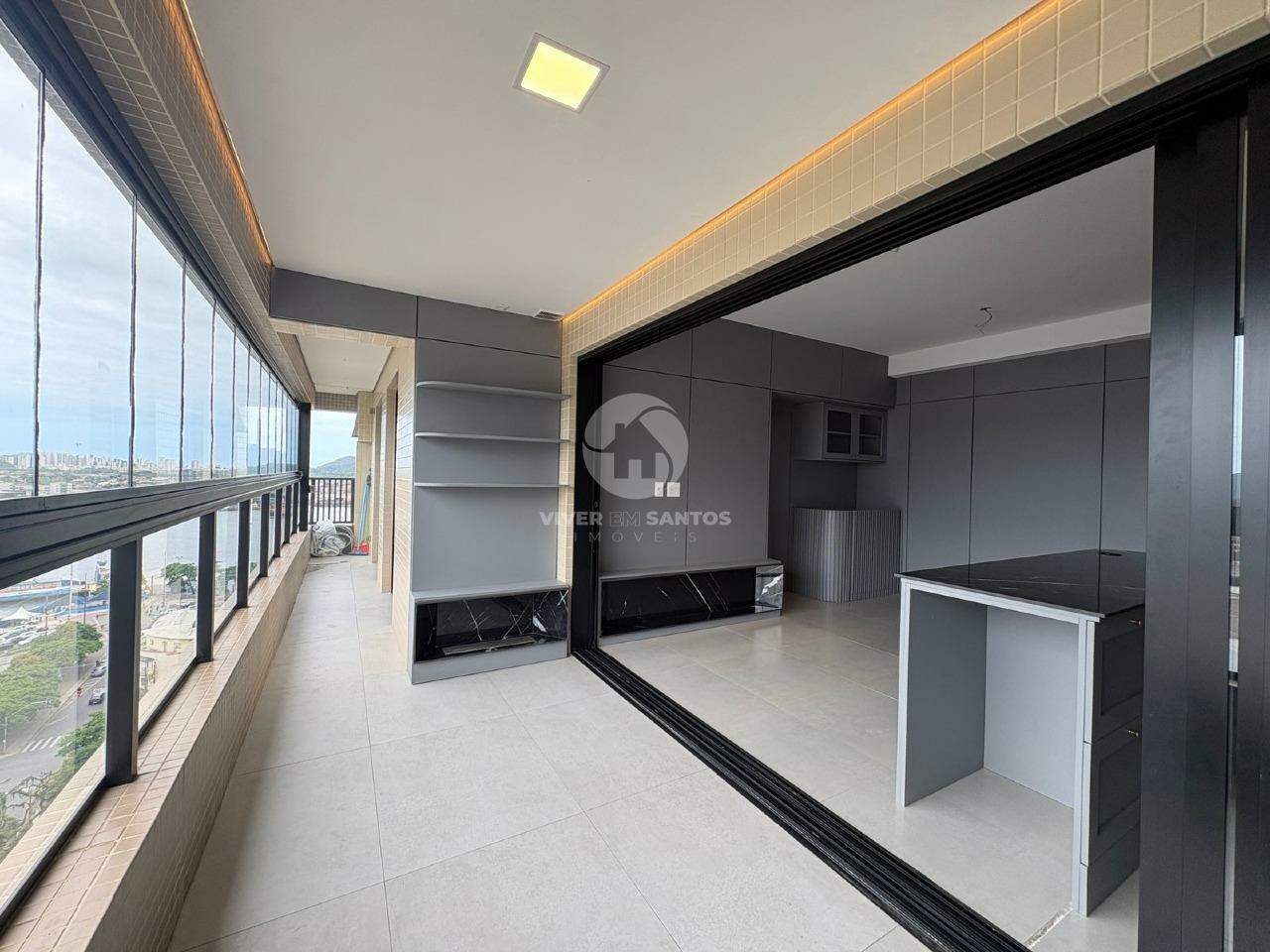 Apartamento na Ponta da Praia – Vista Mar e Lazer Completo em Ponta da Praia, Santos — foto 5