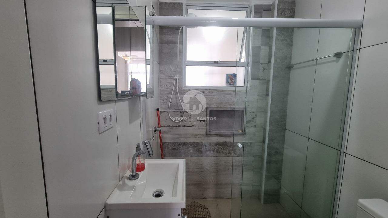 Apartamento à Venda – 1 Quarto – Vista Mar – José Menino – Santos em José Menino, Santos — foto 19