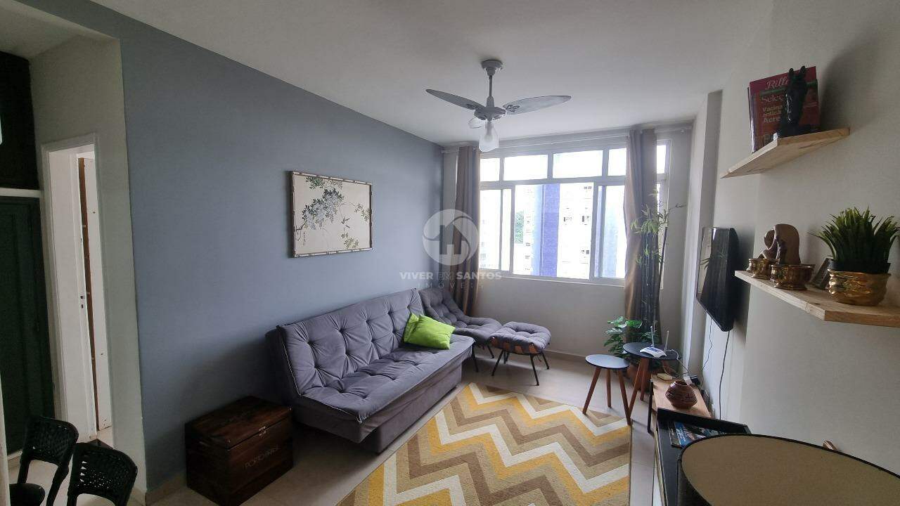 Apartamento à Venda – 1 Quarto – Vista Mar – José Menino – Santos em José Menino, Santos — foto 2