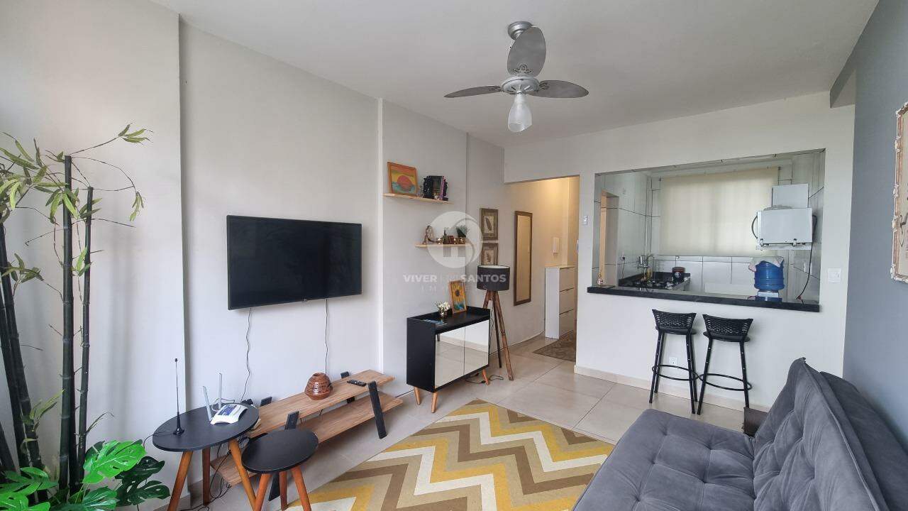 Apartamento à Venda – 1 Quarto – Vista Mar – José Menino – Santos em José Menino, Santos — foto 6